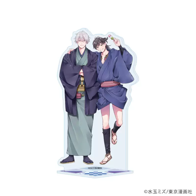 【A3】アクリルスタンド「虎に四目屋」01/四目屋宗明＆虎 A(描き下ろしイラスト)