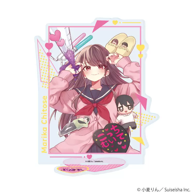 【A3】アクリルスタンド「茉莉花ちゃんの好感度はぶっ壊れている」01/A(公式イラスト)