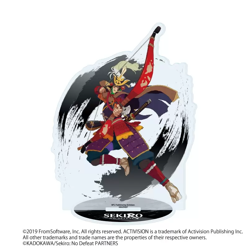 【A3】アクリルスタンド「SEKIRO： NO DEFEAT」03/葦名弦一郎(公式イラスト)
