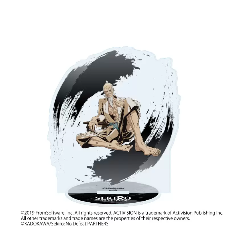 【A3】アクリルスタンド「SEKIRO： NO DEFEAT」05/葦名一心(公式イラスト)