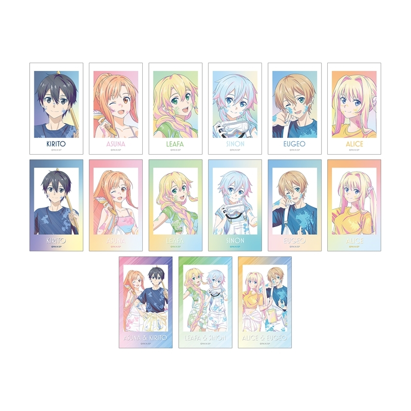 【アルマビアンカ】ソードアート・オンライン 描き下ろし ペイントスタイルver. トレーディング Ani-Art clear label 第2弾 Ani-Frame 1BOX入数：15