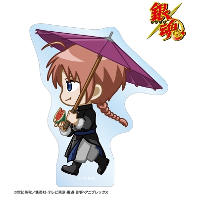 【アルマビアンカ】銀魂 神威 ちびとこ 夏の歩みver. クリアダイカットステッカー