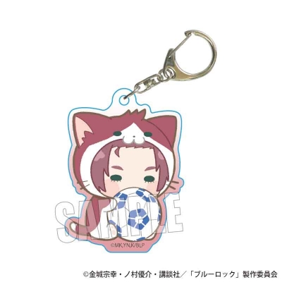【ベルハウス】もふまにあアクリルキーホルダー ブルーロック/糸師 冴