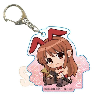 【ベルハウス】ぎゅぎゅっとアクリルキーホルダー 涼宮ハルヒの憂鬱/朝比奈 みくるB