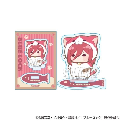 【ベルハウス】もふまにあミニスタンド ブルーロック/千切 豹馬