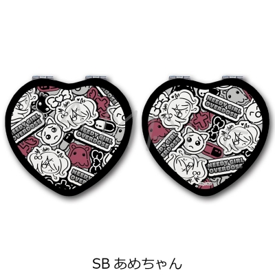 【シンクイノベーション】NEEDY GIRL OVERDOSE 第2弾 ハート型コンパクトミラー SB あめちゃん