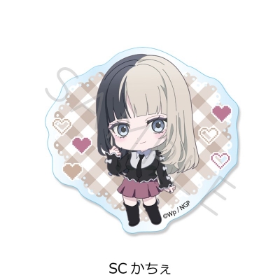 【シンクイノベーション】NEEDY GIRL OVERDOSE 第2弾 クリアカードステッカー SC かちぇ