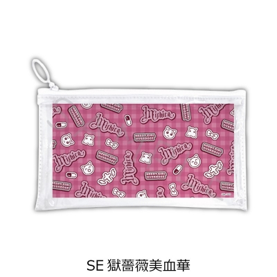 【シンクイノベーション】NEEDY GIRL OVERDOSE 第2弾 フラットクリアポーチ SE 獄薔薇美血華