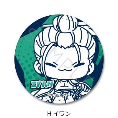 【シンクイノベーション】黄泉のツガイ レザーバッジ H イワン