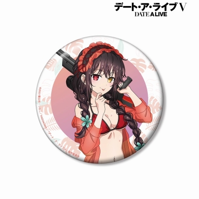 【アルマビアンカ】アニメ「デート・ア・ライブV」 描き下ろし 時崎狂三 デート・ア・バカンスver. 100mm缶バッジ
