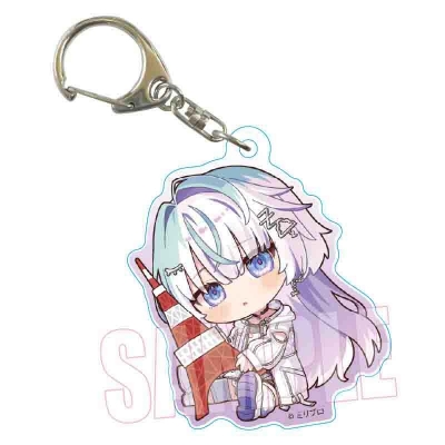 【ベルハウス】ぎゅぎゅっとアクリルキーホルダー ミリプロ/眠雲ツクリ