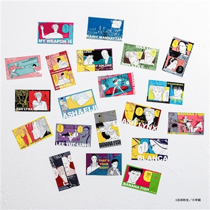 【KADOKAWA】BANANA FISH トレーディングコマステッカー 1BOX入数：20