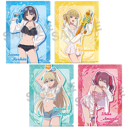 【KADOKAWA】ようこそ実力至上主義の教室へ クリアファイルセット 水遊びver.