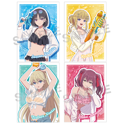 【KADOKAWA】ようこそ実力至上主義の教室へ ブロマイドセット 水遊びver.
