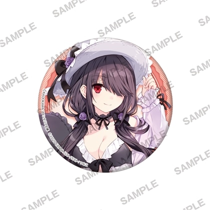 【KADOKAWA】『デート・ア・ライブ』ビッグホログラム缶バッジ 時崎狂三 水着Ver. A