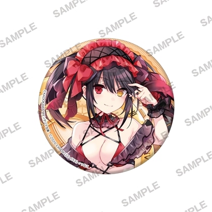 【KADOKAWA】『デート・ア・ライブ』ビッグホログラム缶バッジ 時崎狂三 水着Ver. B