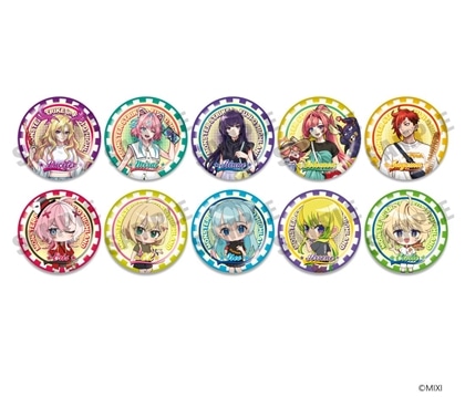 【KADOKAWA】モンスターストライク きらきら缶バッジコレクション 富士急ハイランドver. 1BOX入数：10