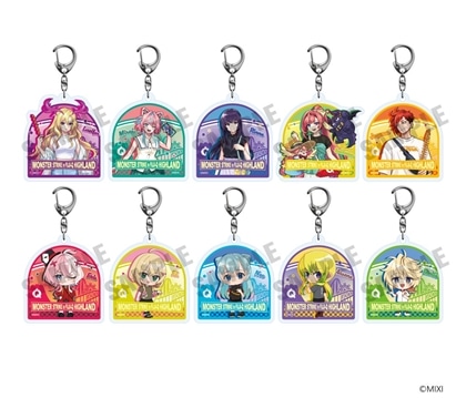 【KADOKAWA】モンスターストライク アクリルキーホルダーコレクション 富士急ハイランドver. 1BOX入数：10