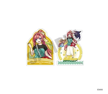 【KADOKAWA】モンスターストライク ステッカー2枚セット 富士急ハイランドver. ソロモン
