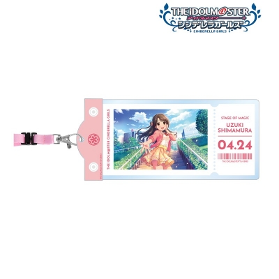 【アルマビアンカ】アイドルマスター シンデレラガールズ 【ステージオブマジック】島村卯月 チケットホルダー