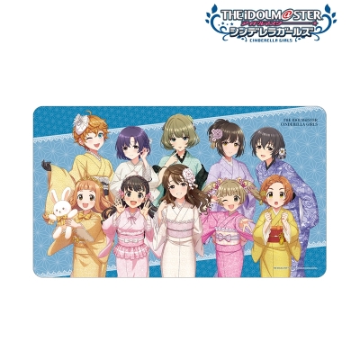 【アルマビアンカ】アイドルマスター シンデレラガールズ 描き下ろし 集合 レース着物ver. マルチデスクマット