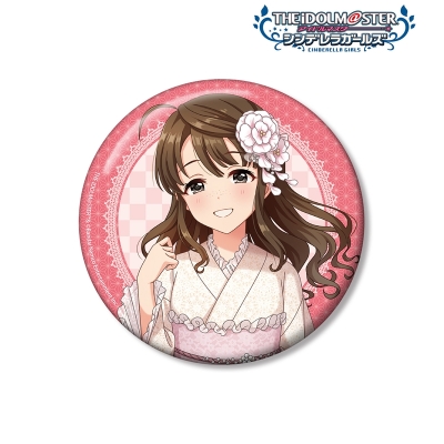 【アルマビアンカ】アイドルマスター シンデレラガールズ 描き下ろし 奥山沙織 レース着物ver. 100mm缶バッジ