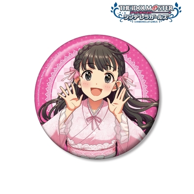 【アルマビアンカ】アイドルマスター シンデレラガールズ 描き下ろし 福山舞 レース着物ver. 100mm缶バッジ