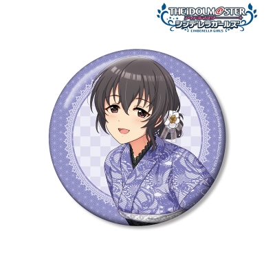 【アルマビアンカ】アイドルマスター シンデレラガールズ 描き下ろし 藤原肇 レース着物ver. 100mm缶バッジ