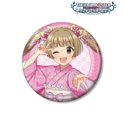 【アルマビアンカ】アイドルマスター シンデレラガールズ 描き下ろし 横山千佳 レース着物ver. 100mm缶バッジ