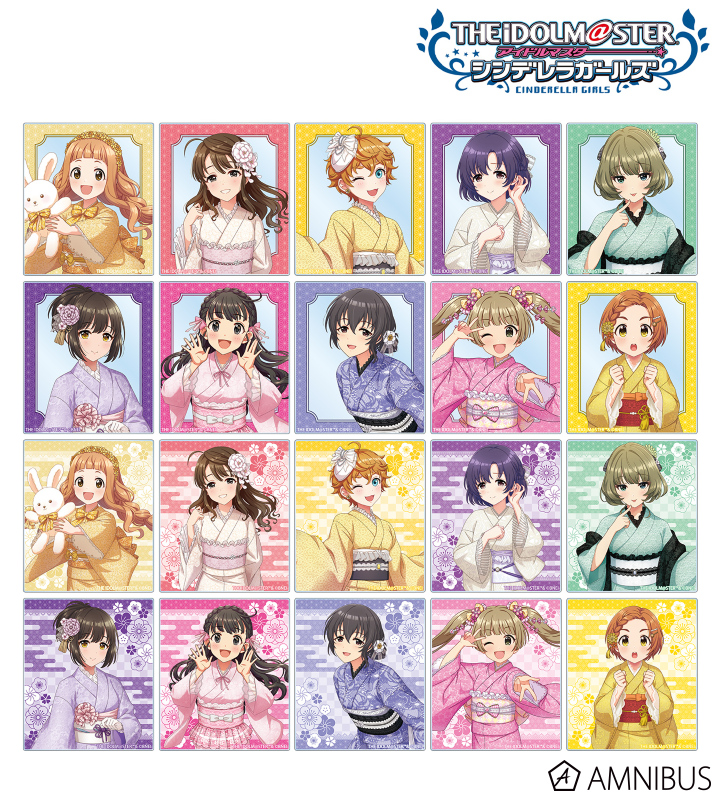 【アルマビアンカ】アイドルマスター シンデレラガールズ 描き下ろし レース着物ver. トレーディングアクリルカード 1BOX入数：20