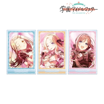 【アルマビアンカ】学園アイドルマスター ハッピーミルフィーユ アクリルスタンド3個セット