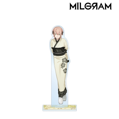 【アルマビアンカ】MILGRAM -ミルグラム- 描き下ろし ムウ レトロ和装ver. BIGアクリルスタンド