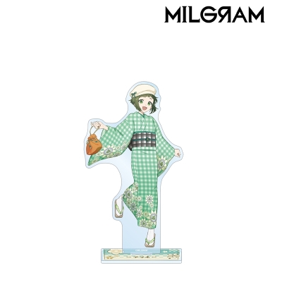 【アルマビアンカ】MILGRAM -ミルグラム- 描き下ろし アマネ レトロ和装ver. BIGアクリルスタンド