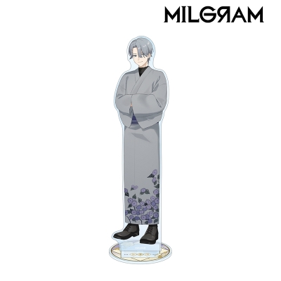 【アルマビアンカ】MILGRAM -ミルグラム- 描き下ろし シドウ レトロ和装ver. 特大アクリルスタンド