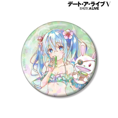 【アルマビアンカ】アニメ「デート・ア・ライブV」 描き下ろし 四糸乃 デート・ア・バカンスver. Ani-Art aqua label 75mmホログラム缶バッジ