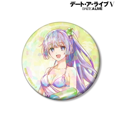 【アルマビアンカ】アニメ「デート・ア・ライブV」 描き下ろし 誘宵美九 デート・ア・バカンスver. Ani-Art aqua label 75mmホログラム缶バッジ