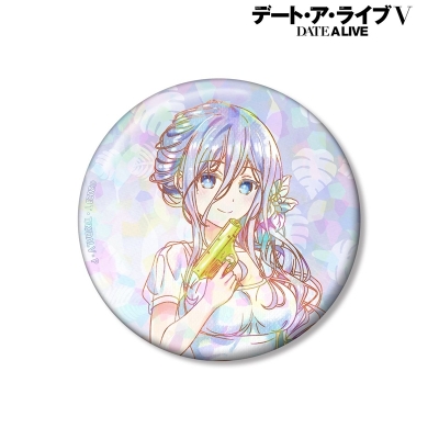 【アルマビアンカ】アニメ「デート・ア・ライブV」 描き下ろし 崇宮澪 デート・ア・バカンスver. Ani-Art aqua label 75mmホログラム缶バッジ
