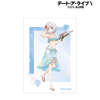 【アルマビアンカ】アニメ「デート・ア・ライブV」 描き下ろし 鳶一折紙 デート・ア・バカンスver. Ani-Art aqua label A3マットポスター