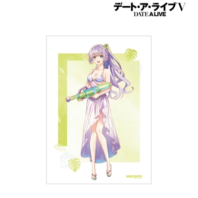 【アルマビアンカ】アニメ「デート・ア・ライブV」 描き下ろし 誘宵美九 デート・ア・バカンスver. Ani-Art aqua label A3マットポスター