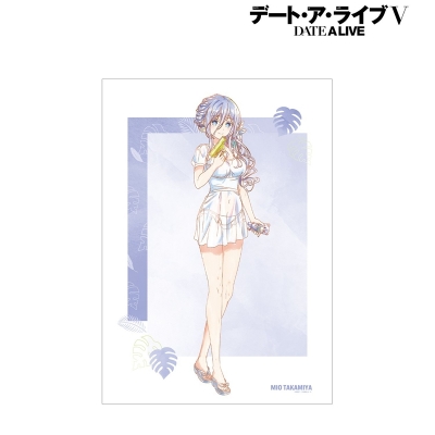 【アルマビアンカ】アニメ「デート・ア・ライブV」 描き下ろし 崇宮澪 デート・ア・バカンスver. Ani-Art aqua label A3マットポスター