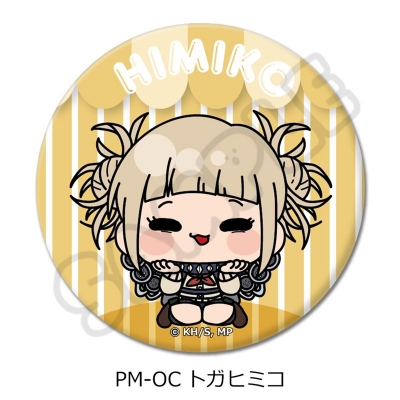 【シンクイノベーション】僕のヒーローアカデミア POTEmocho 第7弾 丸形缶バッジ(57mm) PM-OC トガヒミコ