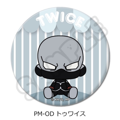 【シンクイノベーション】僕のヒーローアカデミア POTEmocho 第7弾 丸形缶バッジ(57mm) PM-OD トゥワイス