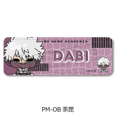 【シンクイノベーション】僕のヒーローアカデミア POTEmocho 第7弾 レザーバッジ(ロング) PM-OB 荼毘