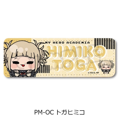 【シンクイノベーション】僕のヒーローアカデミア POTEmocho 第7弾 レザーバッジ(ロング) PM-OC トガヒミコ