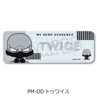 【シンクイノベーション】僕のヒーローアカデミア POTEmocho 第7弾 レザーバッジ(ロング) PM-OD トゥワイス