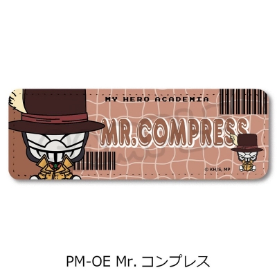 【シンクイノベーション】僕のヒーローアカデミア POTEmocho 第7弾 レザーバッジ(ロング) PM-OE Mr.コンプレス