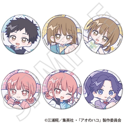 【ムービック】アオのハコ ホロキャラバッジコレクション/ぱすてるぽっぷ 1BOX入数：6