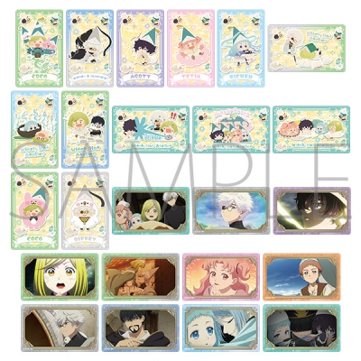 【ムービック】とんがり帽子のアトリエ クリアシートコレクション カナヘイの小動物コラボ 1BOX入数：12