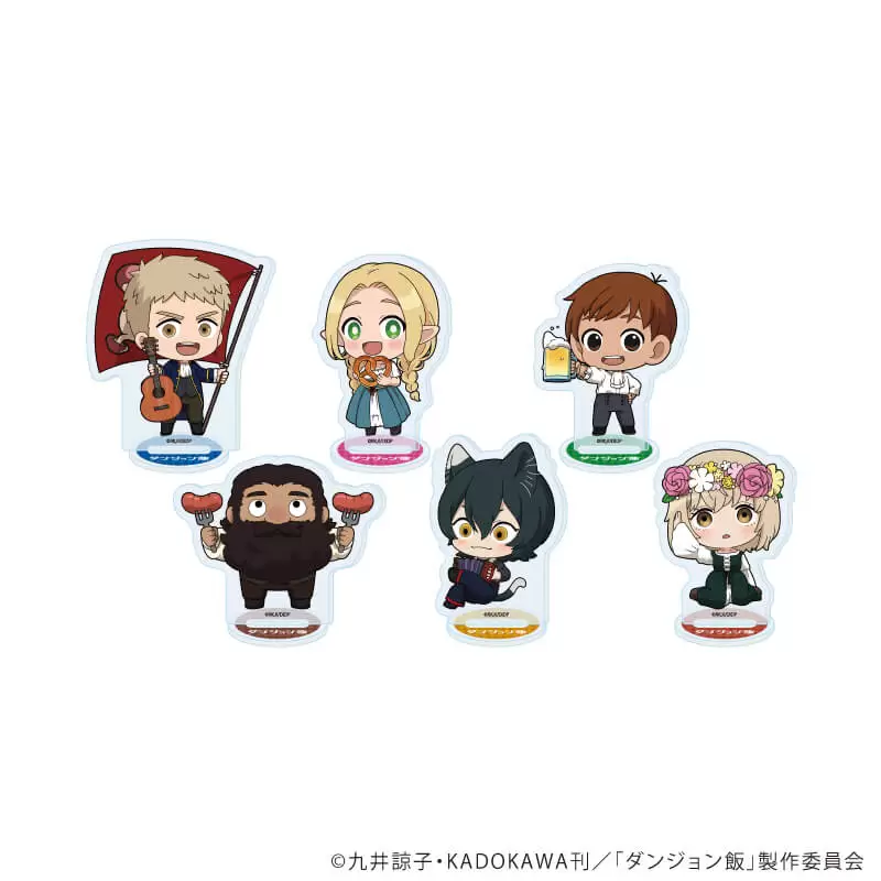 【A3】アクリルぷちスタンド「ダンジョン飯」04/ブラインド(全6種)(ミニキャライラスト) 1BOX入数：6