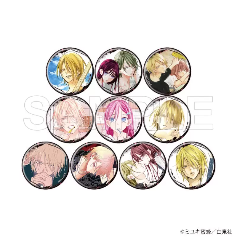 【A3】缶バッジ「野良猫と狼」01/ブラインド(全10種) 1BOX入数：10
